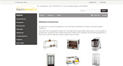 Desktop Screenshot of gastroversum.de