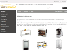 Tablet Screenshot of gastroversum.de